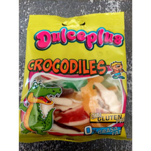 Dulceplus bonbon en forme de crocodiles 100g- Leroy de la gourmandise