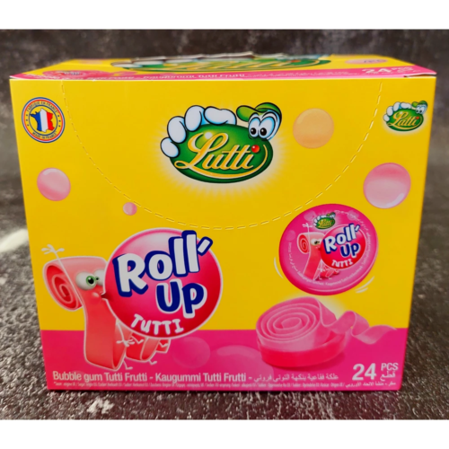 Lutti chewing-gum Tutti frutti 29g- Leroydelagourmandise
