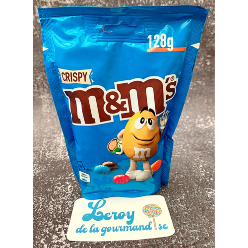 M&M'S crispy 128g-Leroy de la gourmandise