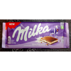 Tablette Milka au lait Alpin 100g - Leroy de la gourmandise