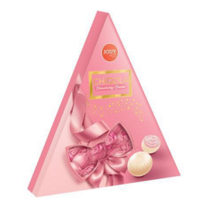 Jouy boite de chocolat praliné strawberry chicola - Leroy de la gourmandise