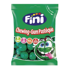 Bonbon Fini sachet de 90g chewing-gum en forme de pastéque - Leroy de la gourmandise