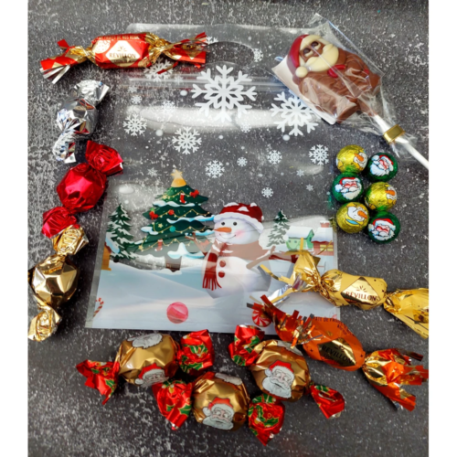 Sachet de noel assortiment de chocolat - Leroy de la gourmandise