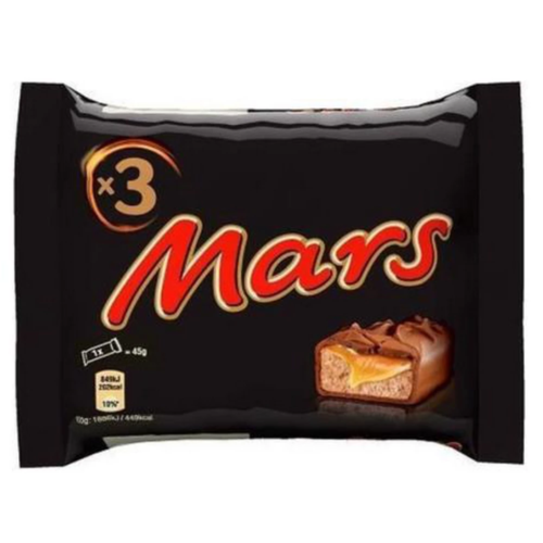 Mars 3 barres 135g - Leroy de la gourmandise