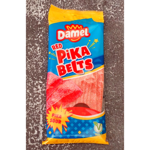 Damel Bandeau acidulé super pika goût fraise 90g - Leroy de la gourmandise