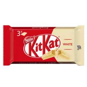 Nestlé kit kat white 3x41,5g - Leroy de la gourmandise