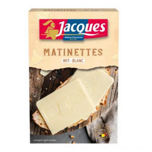 Jacques Matinettes chocolat blanc 128g- Leroy de la gourmandise